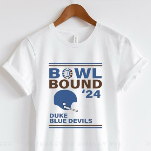 Duke Blue Devils 2024 Bowl Bound Helmet Shirt