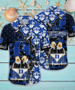 Duke Blue Devils 3D Hawaiian Shirt Beach