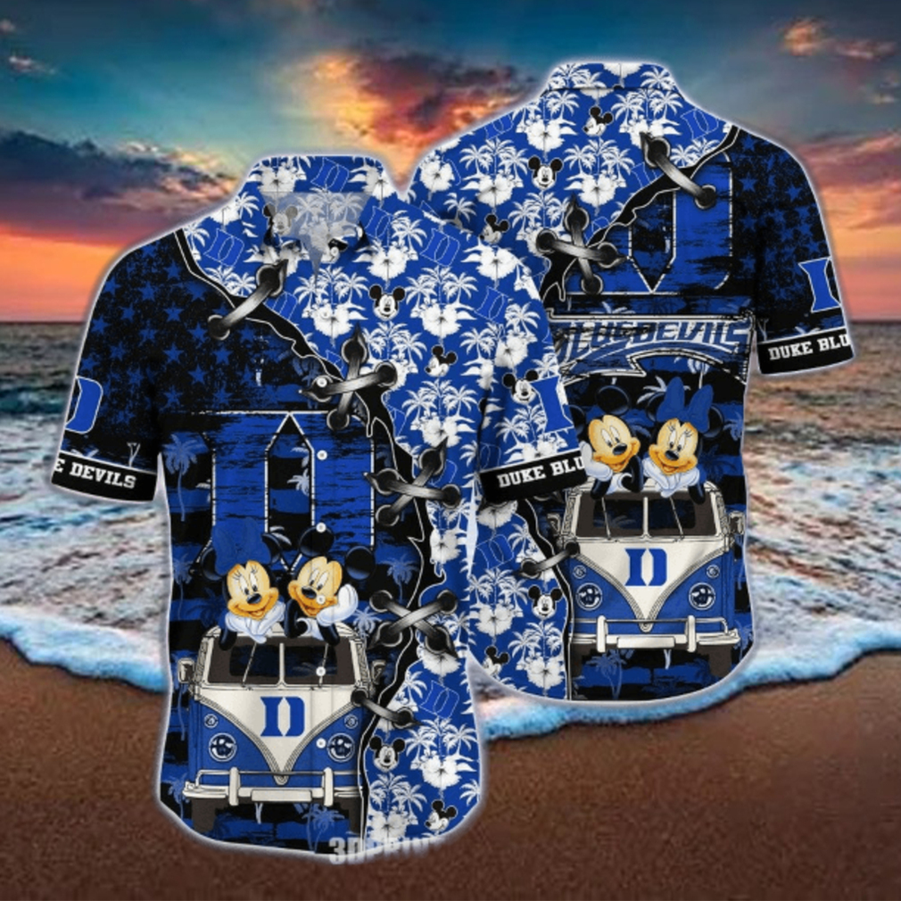 Duke Blue Devils 3D Hawaiian Shirt Beach Duke Blue Devils 3D Hawaiian Shirt Beach