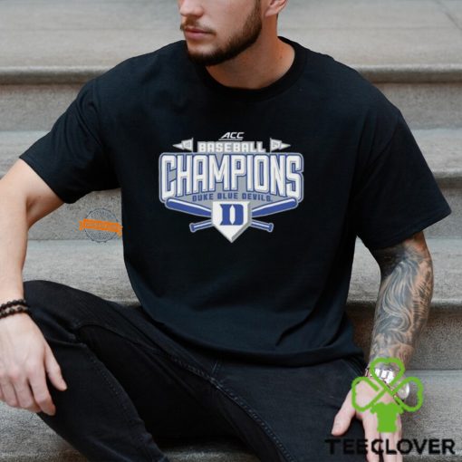 Duke Blue Devils ACC 2024 Baseball Champions Locker Room Tee hoodie, sweater, longsleeve, shirt v-neck, t-shirt
