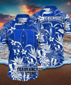 Duke Blue Devils All Over Print Hawaiian Shirt From USAmerci Store