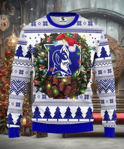 Duke Blue Devils Christmas Ugly Sweater 3D Christmas Xmas Sweater