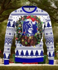 Duke Blue Devils Christmas Ugly Sweater 3D Christmas Xmas Sweater