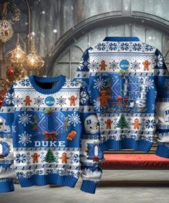 Duke Blue Devils Football They Not Like Us Christmas Ugly Sweater