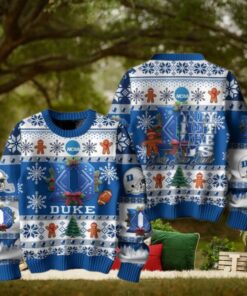Duke Blue Devils Football They Not Like Us Christmas Ugly Sweater