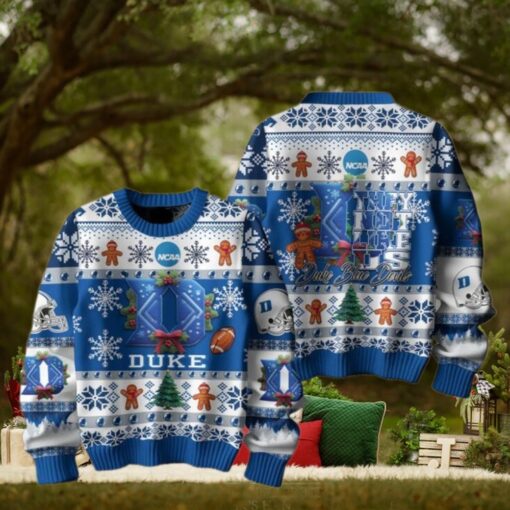 Duke Blue Devils Football They Not Like Us Christmas Ugly Sweater