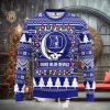 Duke Blue Devils Grateful Dead Ugly Christmas 3D Xmas Sweater Christmas Gift For Fans