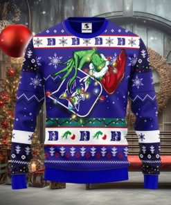 Duke Blue Devils Grinch Christmas Ugly 3D Xmas Sweater Christmas Gift For Fans