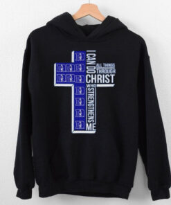 Duke Blue Devils I Can Do All Things Through Christ Who T Shirt
