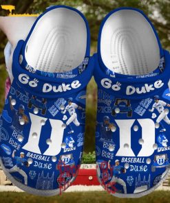 Duke Blue Devils Ncaa Sport Baseball Crocs Shoes