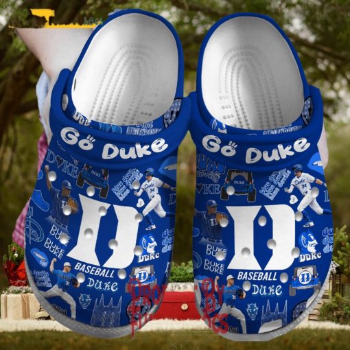 Duke Blue Devils Ncaa Sport Baseball Crocs Shoes