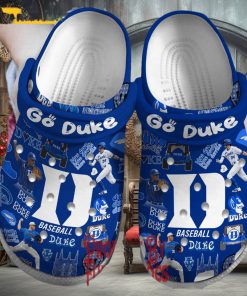 Duke Blue Devils Ncaa Sport Baseball Crocs Shoes