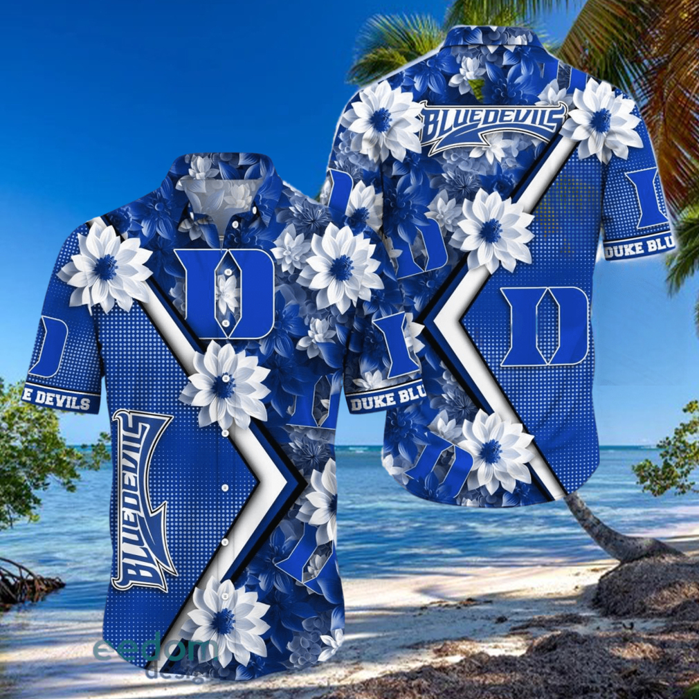 Duke Blue Devils Trending Hawaiian Shirt Gift For Fans Duke Blue Devils Trending Hawaiian Shirt Gift For Fans