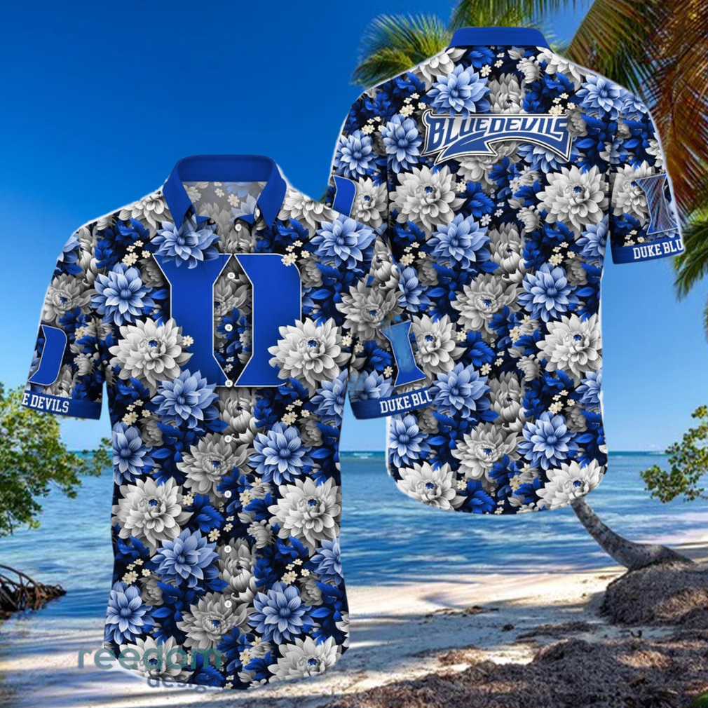 Duke Blue Devils Trending Hawaiian Shirt Great Gift For Fans Duke Blue Devils Trending Hawaiian Shirt Great Gift For Fans