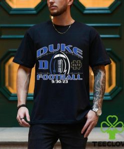 Duke Blue Devils vs. Notre Dame Fighting Irish 2023 Football Matchup Shirt