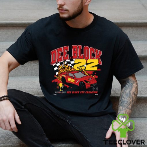 Duke Dennis Dee Block Racing Car Shirt