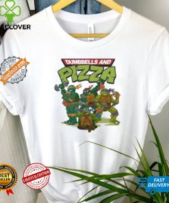 Dumbbells and Pizza shirt