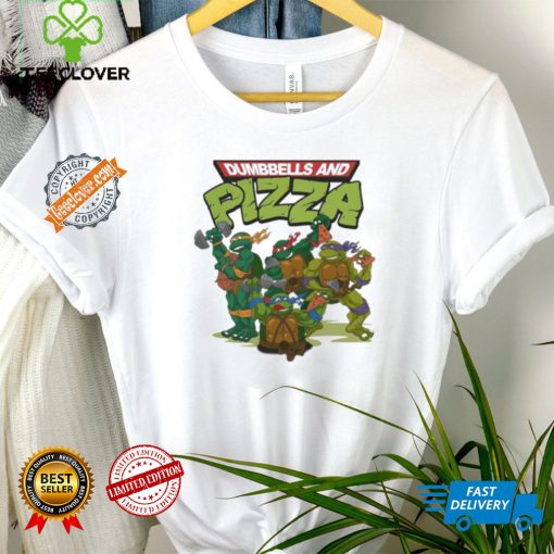 Dumbbells and Pizza shirt