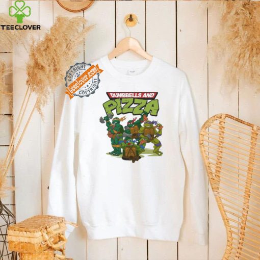 Dumbbells and Pizza shirt