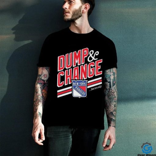 Dump And Change We Bleed Blue New York Rangers Shirt