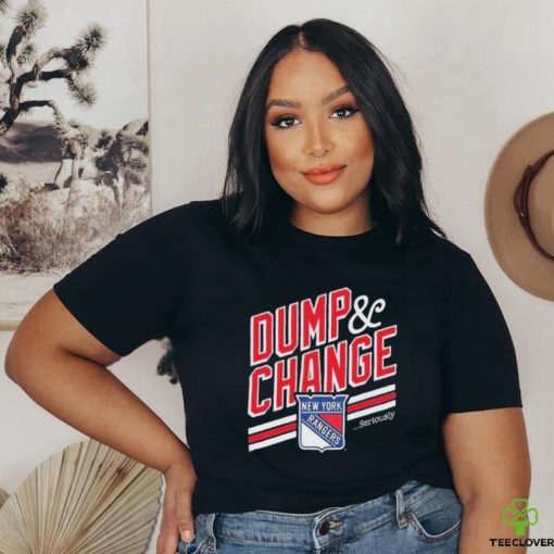 Dump And Change We Bleed Blue New York Rangers Shirt