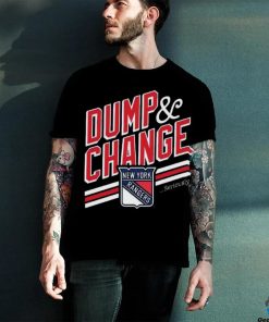 Dump And Change We Bleed Blue New York Rangers T Shirt