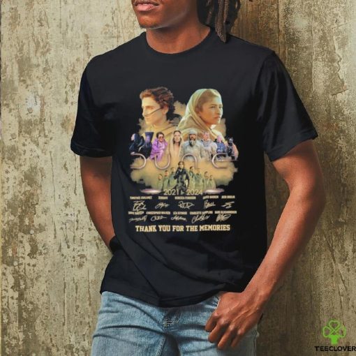 Dune Thank You For The Memories Movies From 2021 To 2024 T Shirt