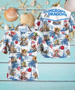 Dungeons Dragons Cute Tropical Combo Hawaiian Shirt And Shorts Best For Men And Women Holidays