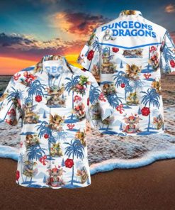 Dungeons Dragons Cute Tropical Combo Hawaiian Shirt And Shorts Best For Men And Women Holidays