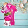 SKYY Vodka Mickey Mouse Hibicus Flower Gift Hawaiian Set Shirt