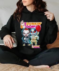 Dunkin’ Donuts Pennywise and Jack Skellington shirt