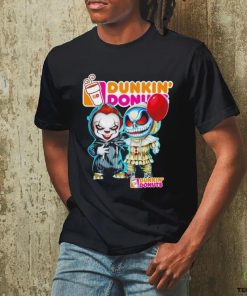 Dunkin’ Donuts Pennywise and Jack Skellington hoodie, sweater, longsleeve, shirt v-neck, t-shirt