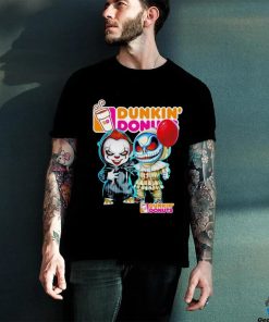 Dunkin’ Donuts Pennywise and Jack Skellington hoodie, sweater, longsleeve, shirt v-neck, t-shirt