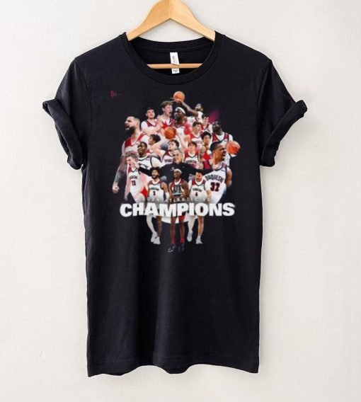 Duquesne Dukes Team 2024 Atlantic 10 Conference Champions Men’s Basketball Shirt