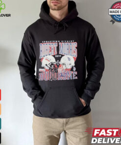 Duquesne Dukes vs Robert Morris Colonials 2024 Crosstown Rivalry Shirt