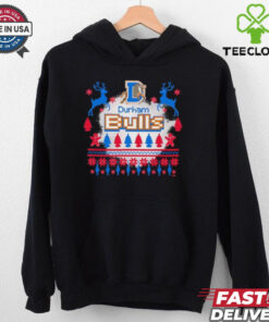 Durham Bulls Reindeer ugly Christmas shirt