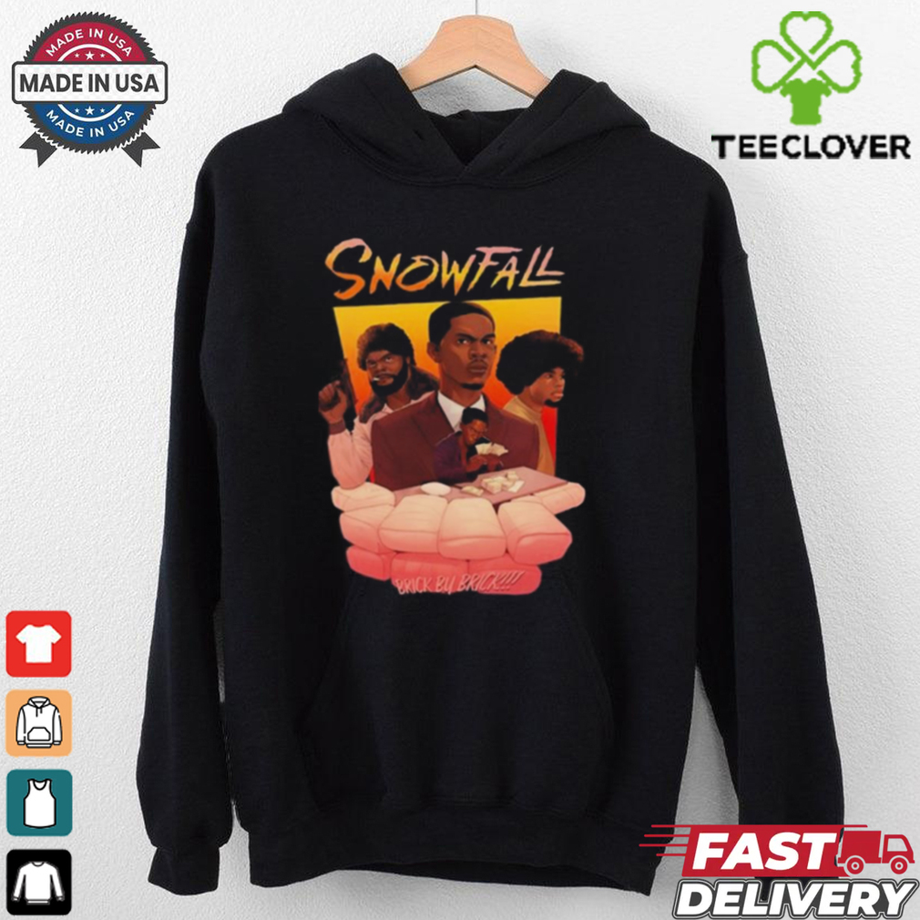 Duro Snowfall Brick By Brick Painting t shirt Duro Snowfall Brick By Brick Painting t shirt