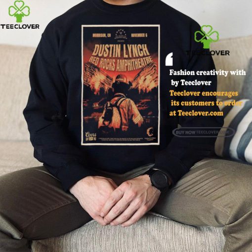 Dustin Lynch Red Rocks 2024 Poster shirt