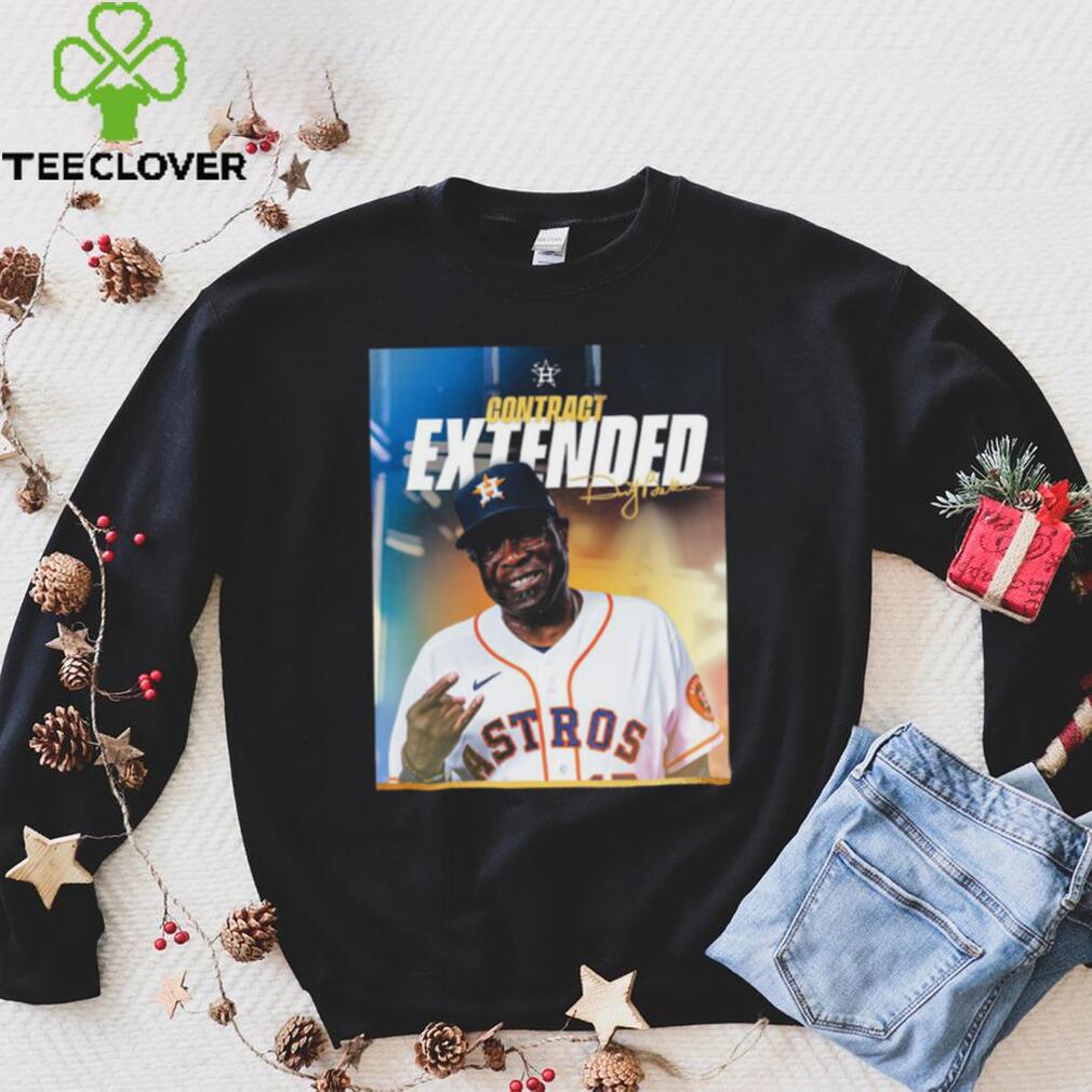 Dusty Baker Contract Extended Signatures Shirt Dusty Baker Contract Extended Signatures Shirt