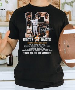 Dusty Baker Houston Astros 2020 – 2023 Thank You For The Memories T Shirt 1 Dusty Baker Houston Astros 2020 – 2023 Thank You For The Memories T Shirt