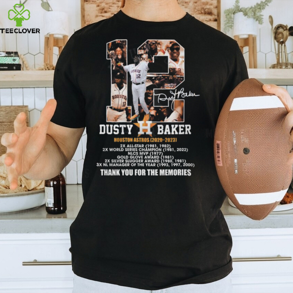 Dusty Baker Houston Astros 2020 – 2023 Thank You For The Memories T Shirt Dusty Baker Houston Astros 2020 – 2023 Thank You For The Memories T Shirt