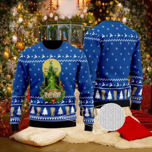 Dutch Bros Grinch Snow Ugly Christmas Sweater