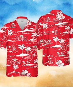 Duvel Beer Beach Pattern Hawaiian Shirt