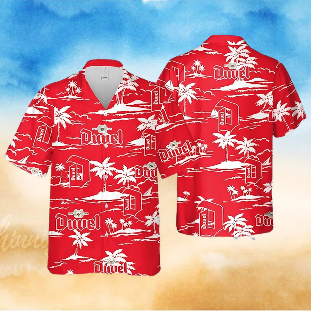 Duvel Beer Beach Pattern Hawaiian Shirt