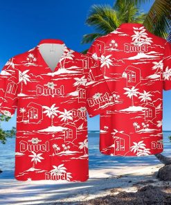 Duvel Beer Beach Pattern Hawaiian Shirt