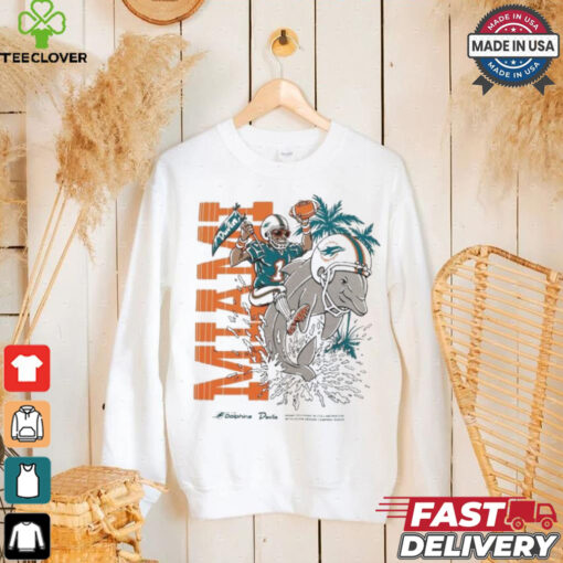 Duvin x Miami Dolphins Cream Flippin Shirt