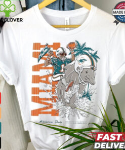 Duvin x Miami Dolphins Cream Flippin Shirt