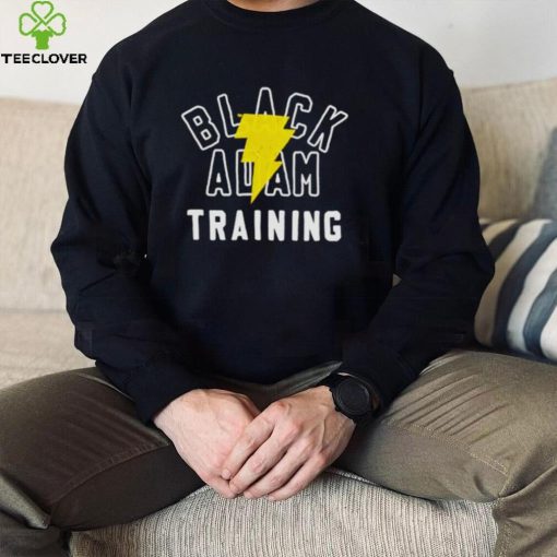 Dwayne Johnson black adam training shirt