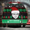 Personalized Name Chick fil A 3D All Over Printed Ugly Christmas Sweater Christmas Gift For Family