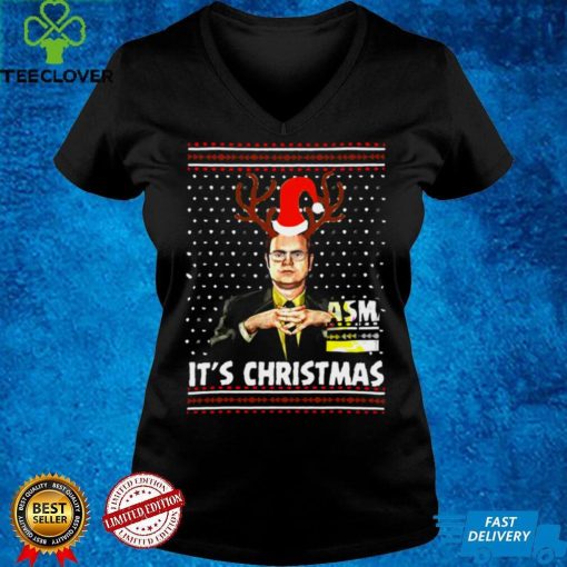 Dwight Schrute Its Christmas Ugly Sweater Shirt